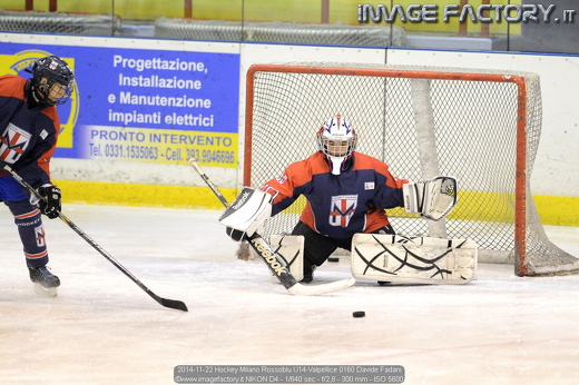 2014-11-22 Hockey Milano Rossoblu U14-Valpellice 0160 Davide Fadani